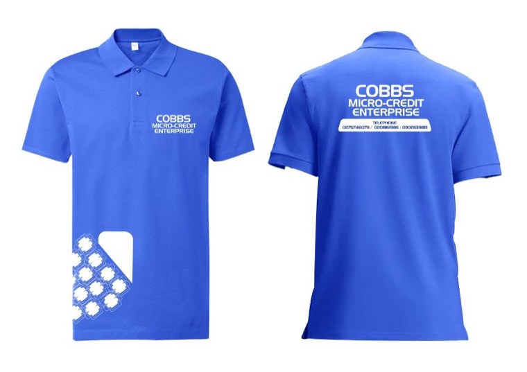 Branded t-shirt and cap